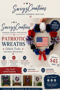 Patriotic Wreaths Portrait Crop